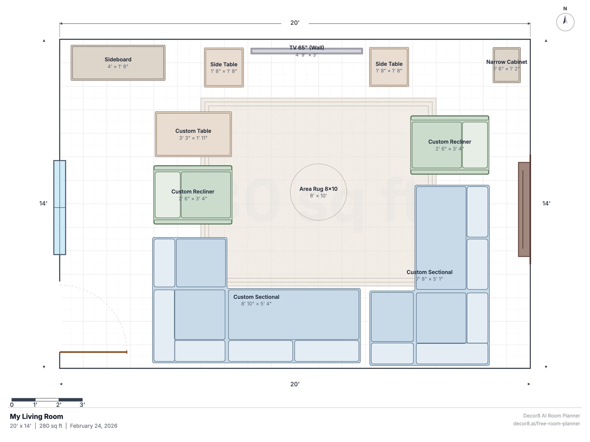 Exported room layout as PNG image