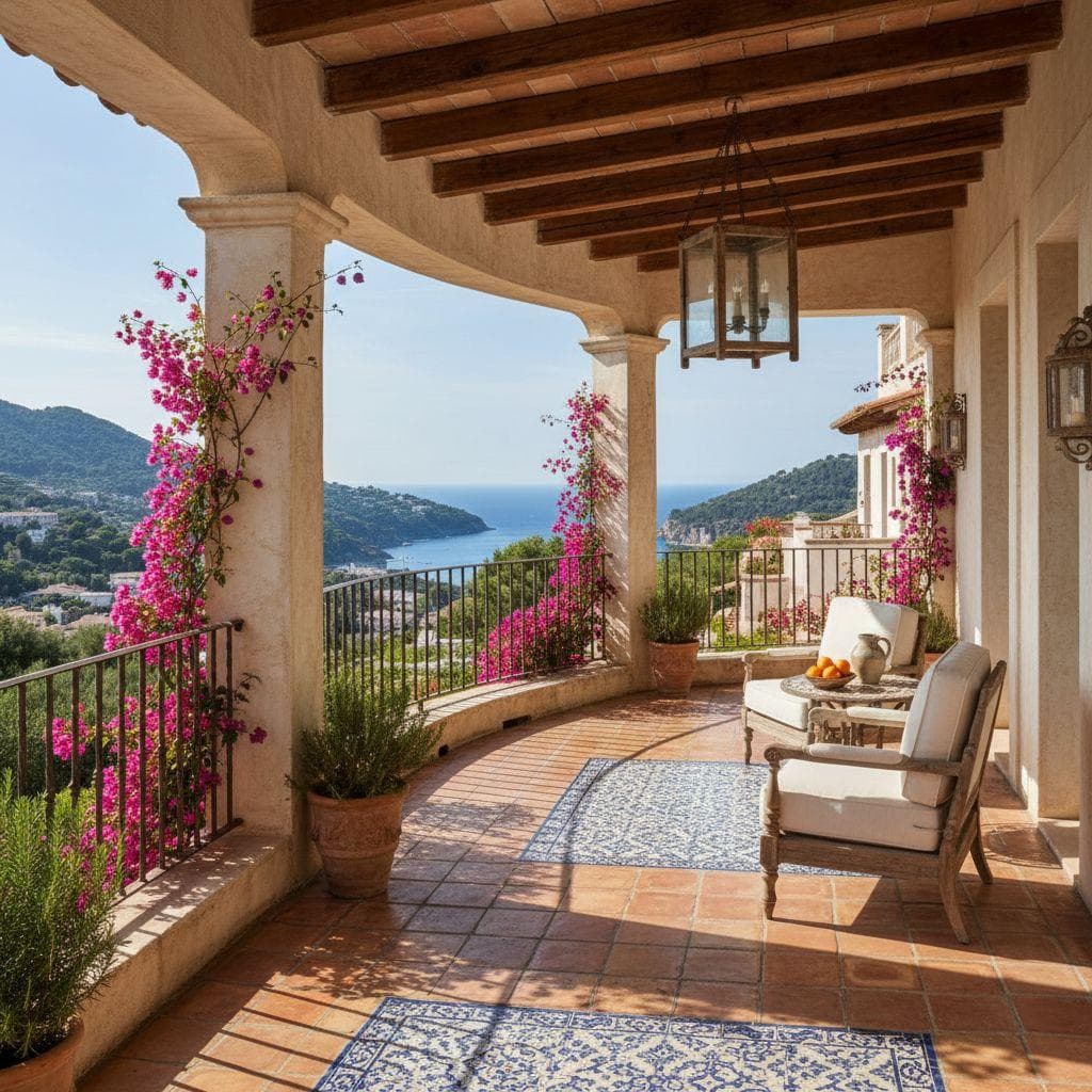 Mediterranean Balcony design