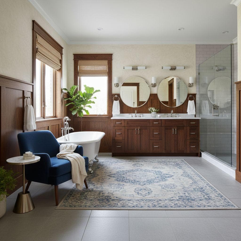 Transitional Bathroom design