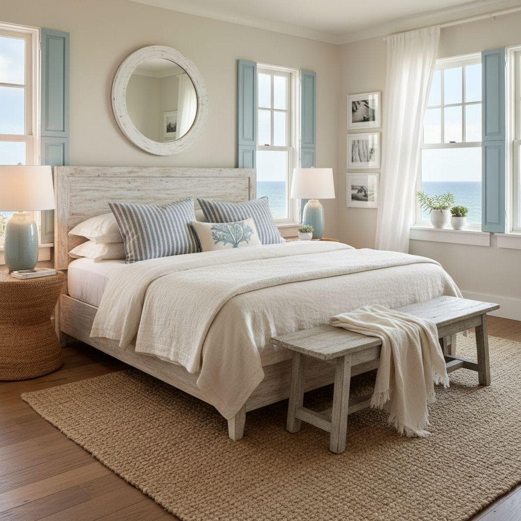 Coastal Bedroom design