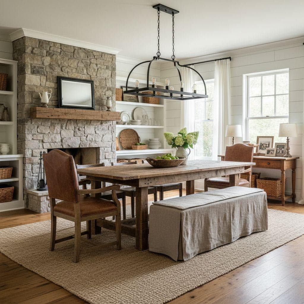 Farmhouse Dining Room design