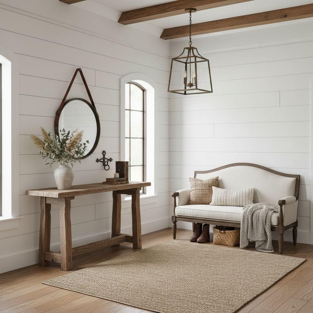 Farmhouse Entryway design