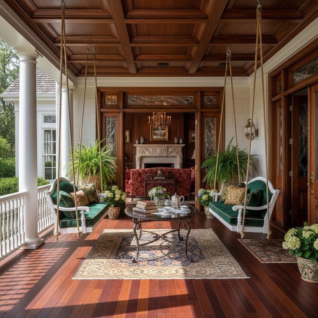Traditional Front Porch design