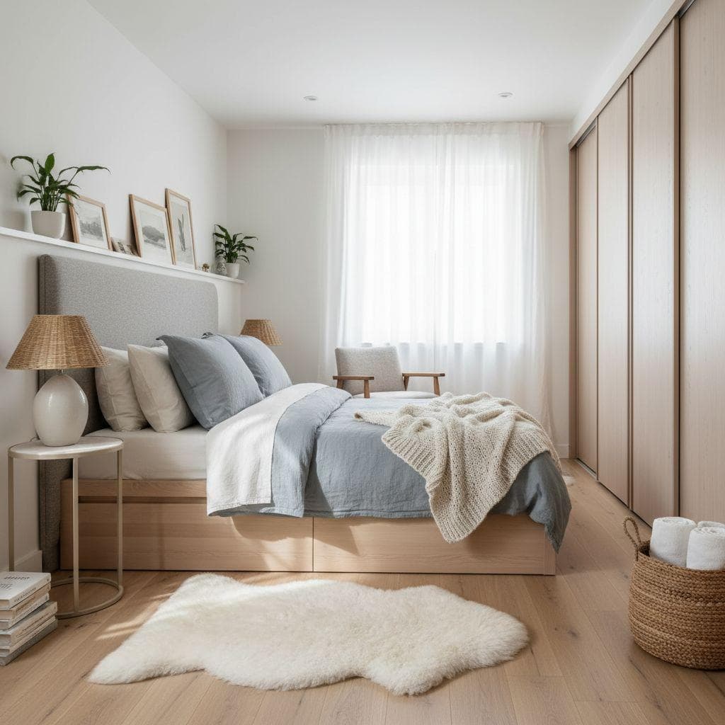Scandinavian Guest Room design