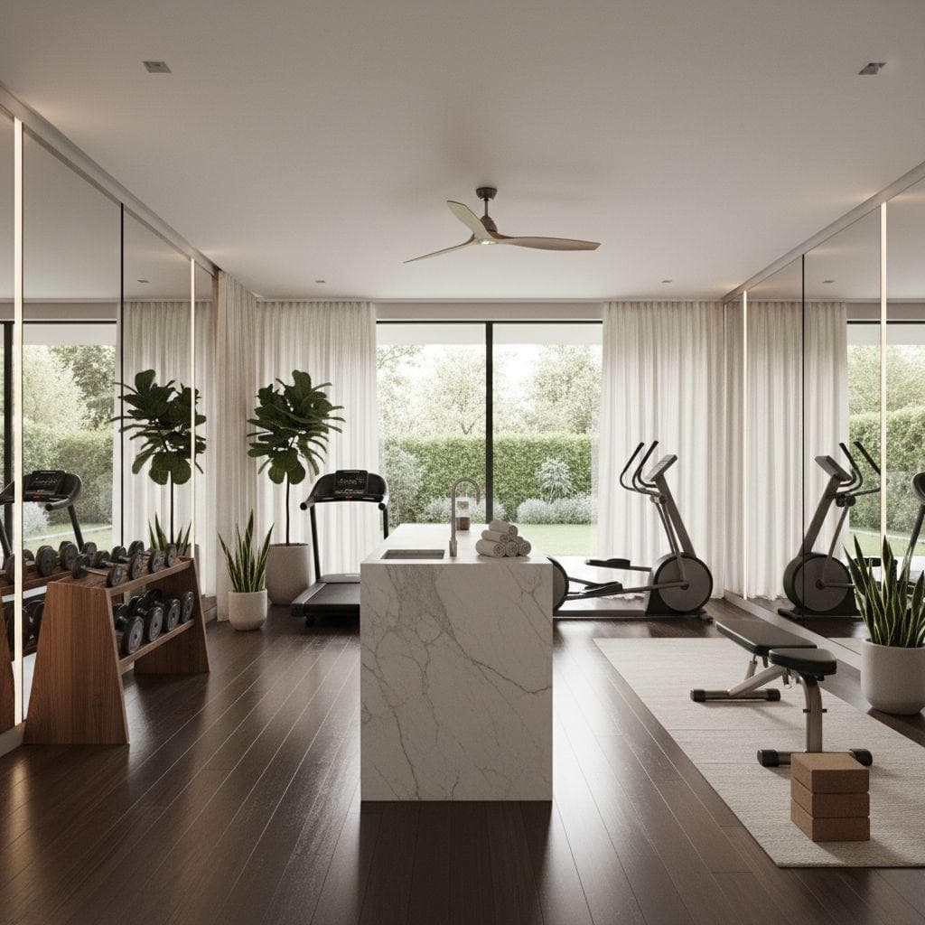 Modern Home Gym design