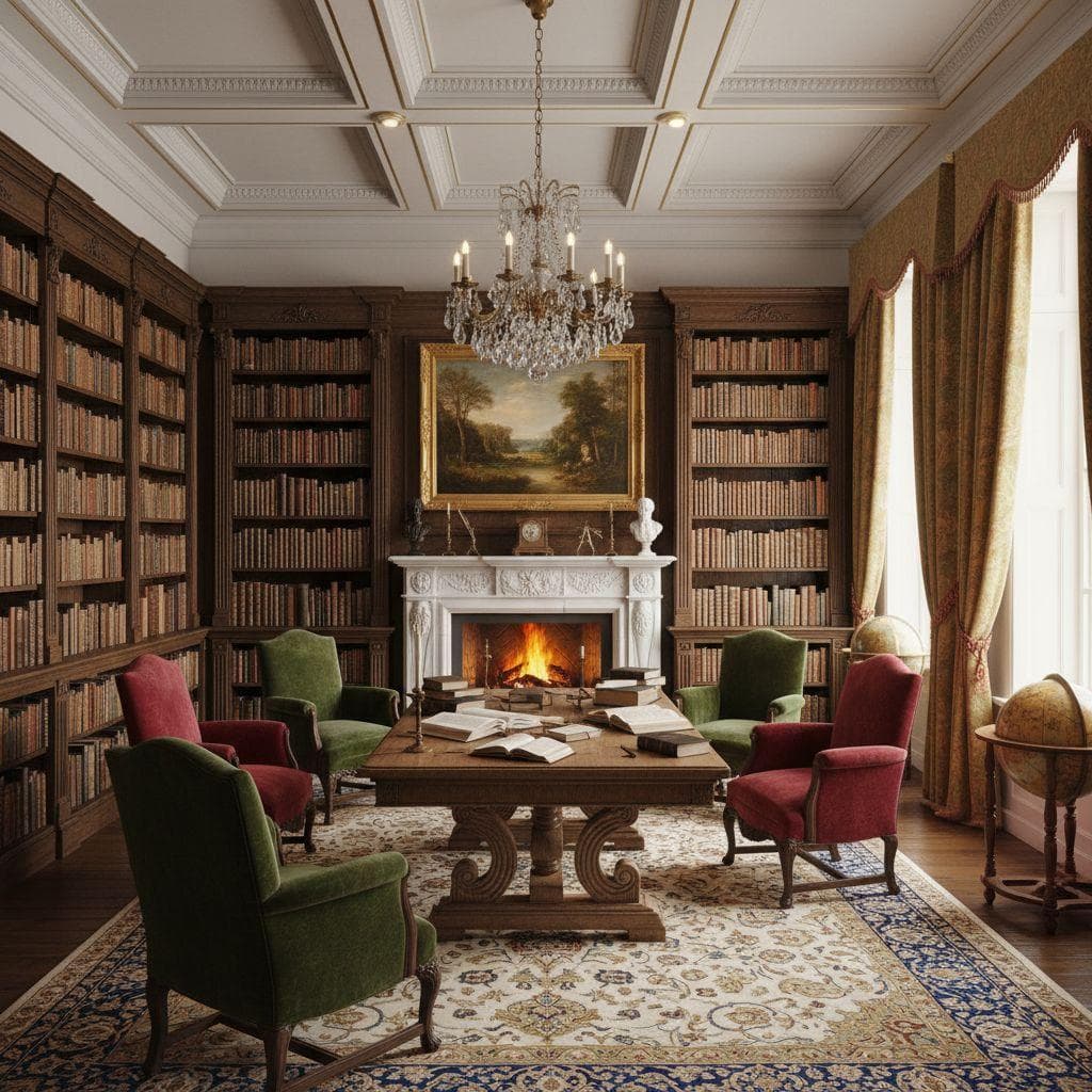 Traditional Library design