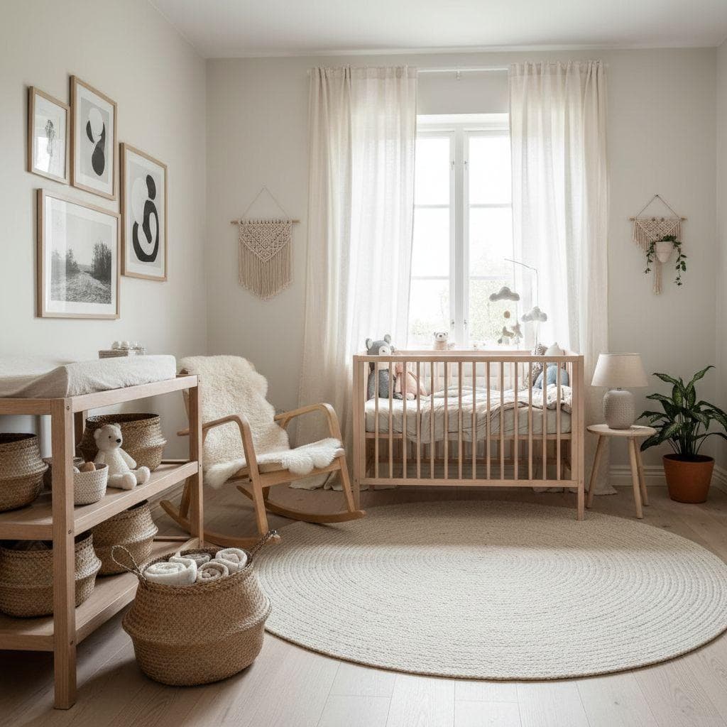 Scandinavian Nursery design