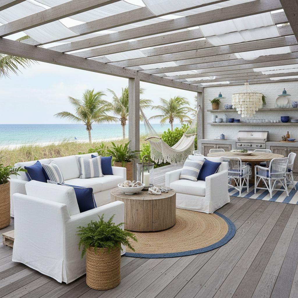 Coastal Patio design