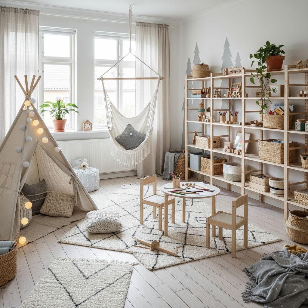 Scandinavian Playroom design