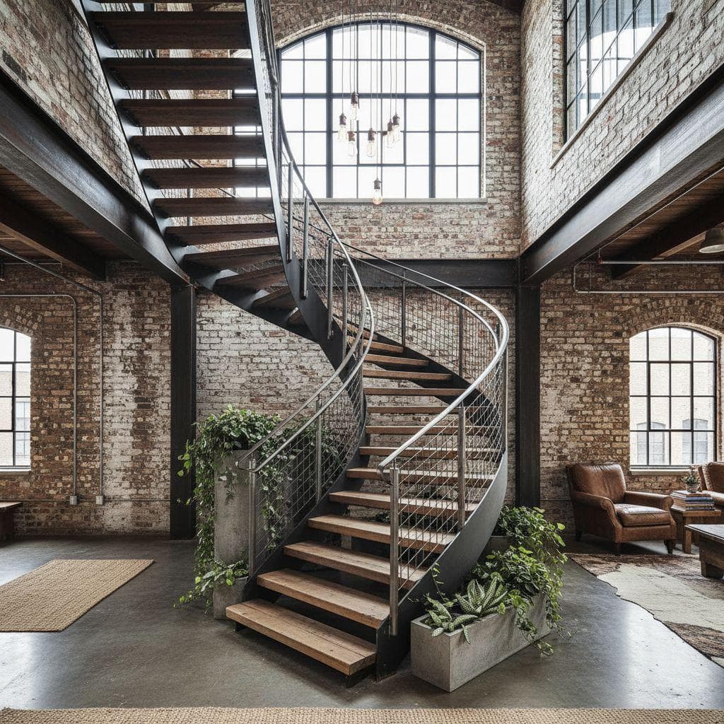 Industrial Staircase design