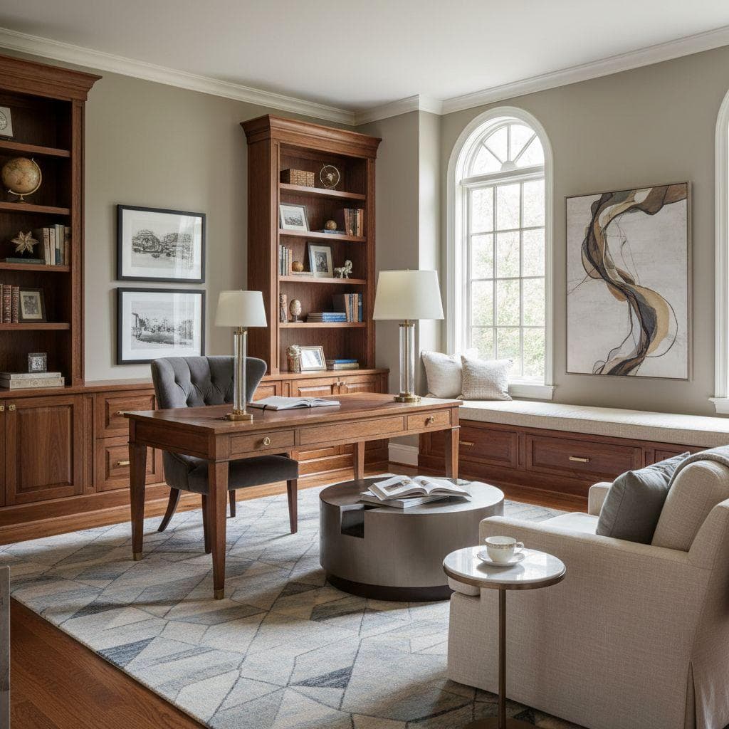 Transitional Study Room design