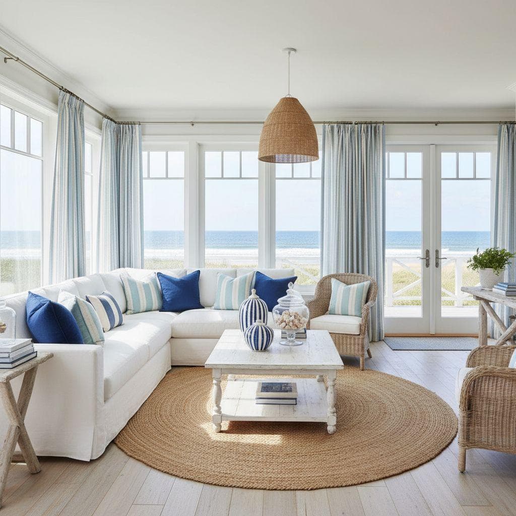 Coastal Sunroom design