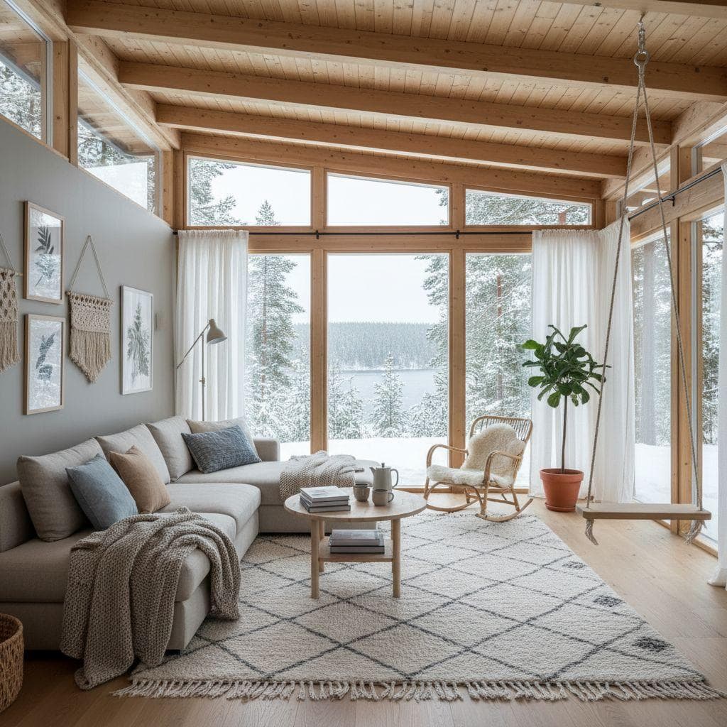 Scandinavian Sunroom design