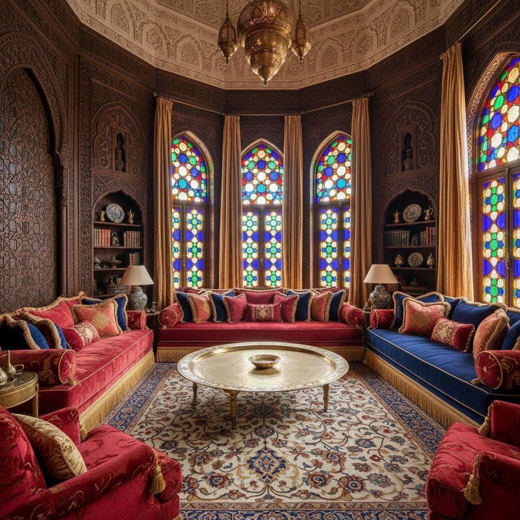 Arabic interior design style