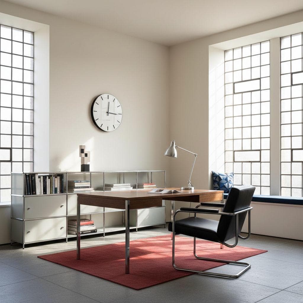 Bauhaus interior design style