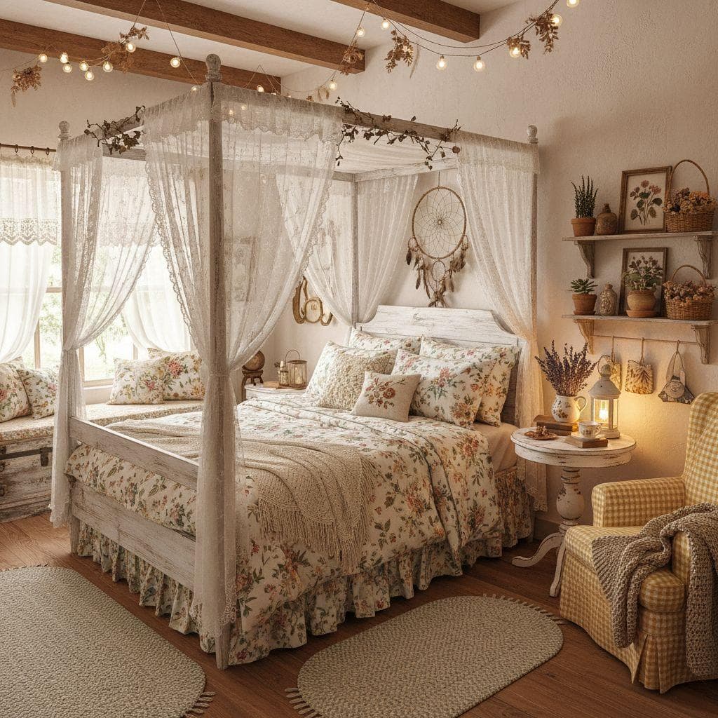 Cottagecore interior design style