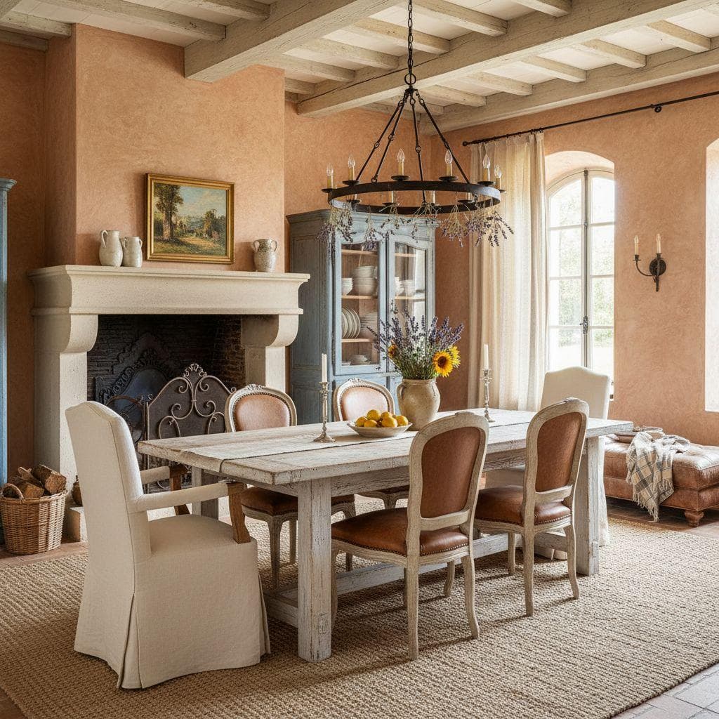 French Country interior design style