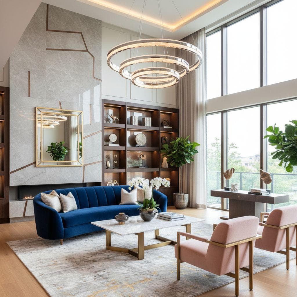 Luxe Modern interior design style