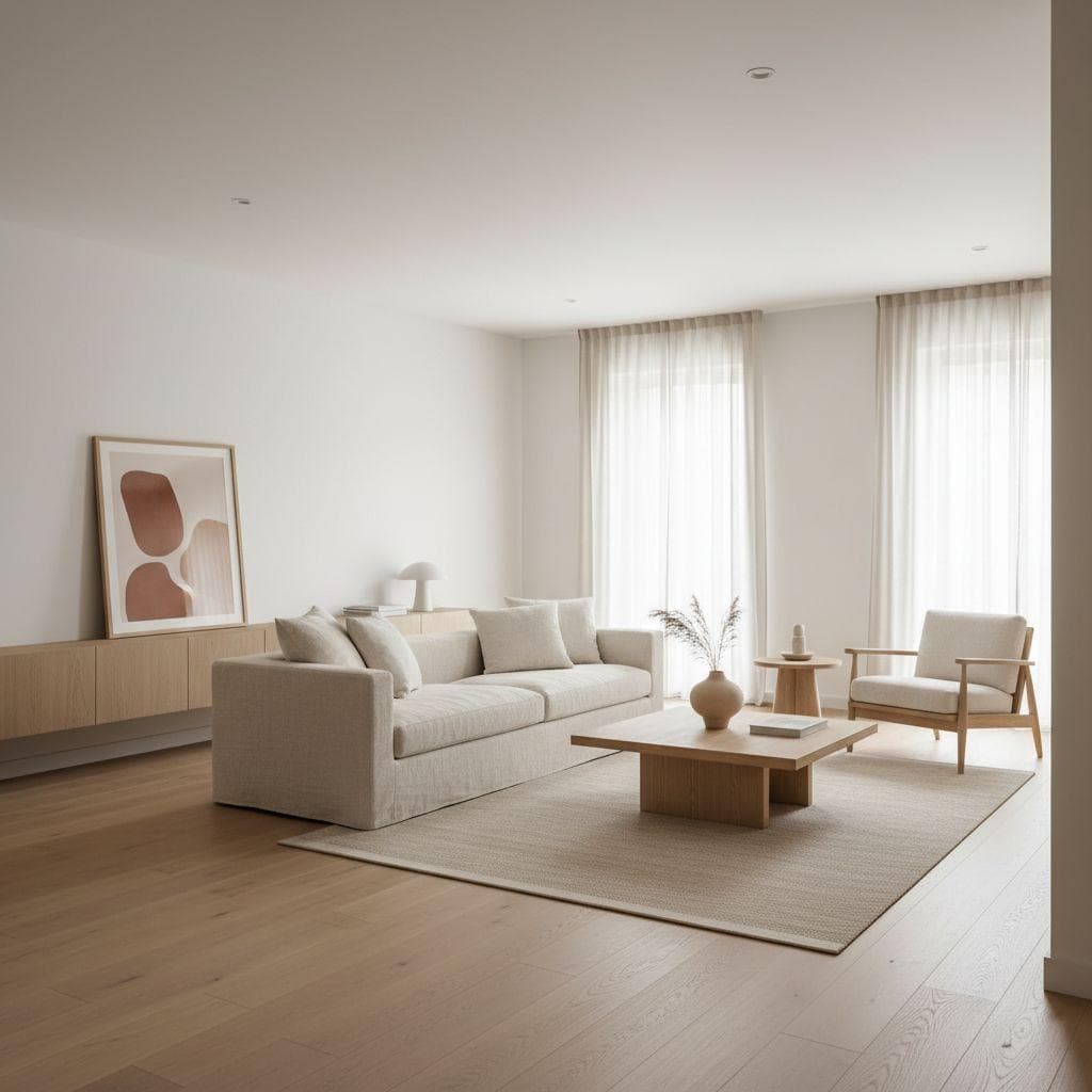 Minimalist interior design style