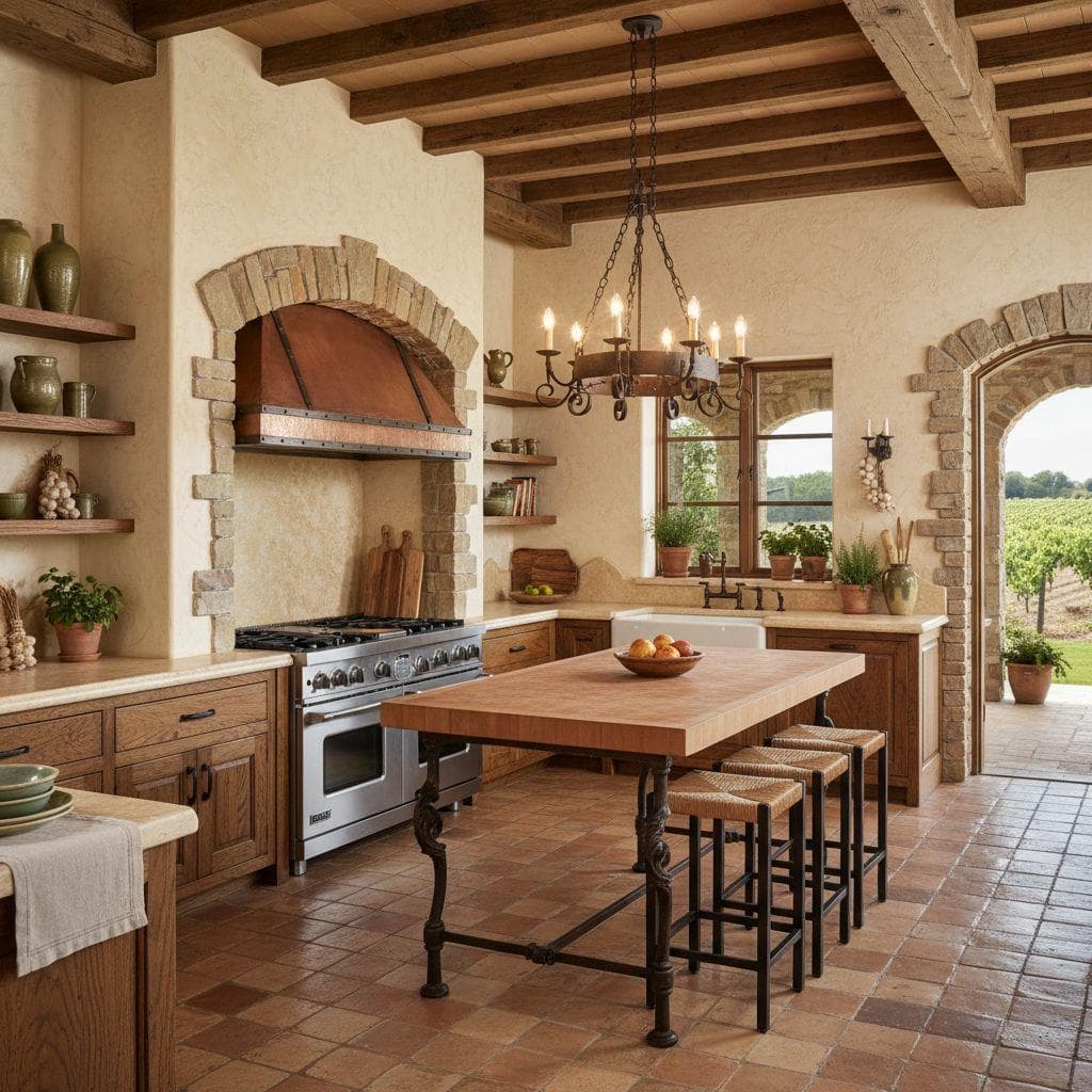 Tuscan interior design style