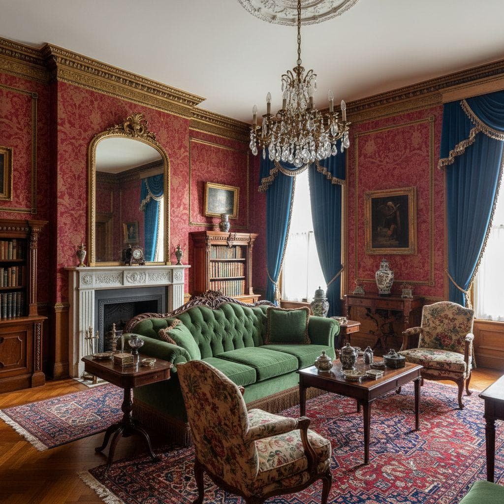 Victorian interior design style