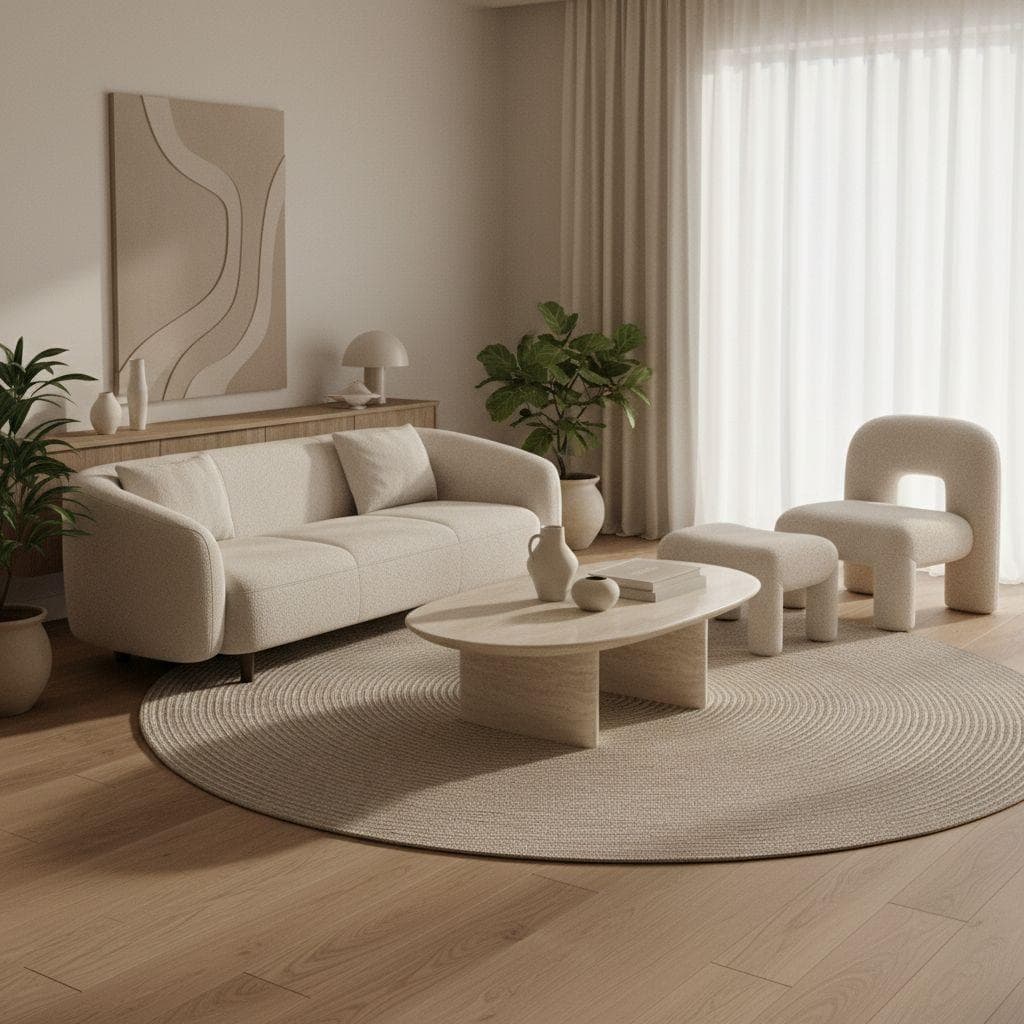 Warm Minimalist interior design style