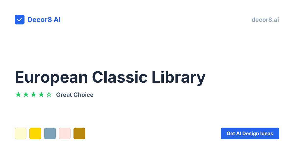 European Classic Library Ideas | European Classic Library Design ...