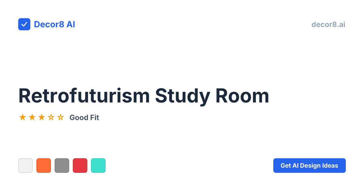 Retrofuturism Study Room Ideas | Retrofuturism Study Room Design ...